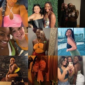 GOING OUT COLLEGE TOPS CUT OUT TANK TOP CORSET TIKTOK